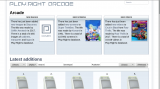 Arcade sur Playright (www.playright.dk/arcade)